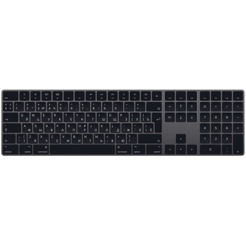 Apple Magic Keyboard с цифровой панелью (серый космос) фото 1