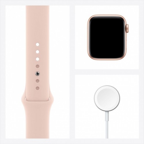 Apple Watch SE 40 мм (алюминий золотистый/розовый песок) фото 4