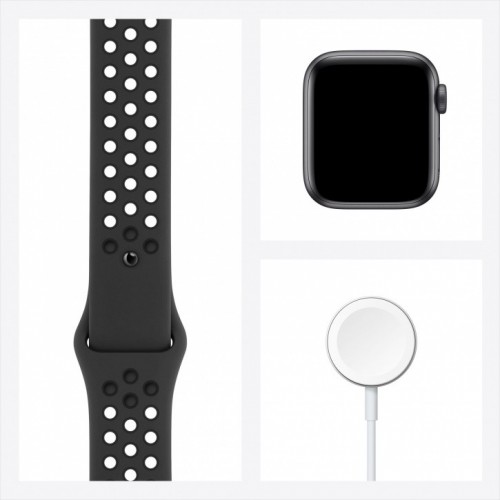 Apple Watch SE Nike 40 мм (алюминий черный космос/антрацит) фото 4