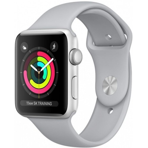 Apple Watch Series 3 42 мм (серебристый алюминий/дымчатый) [MQL02] фото 1