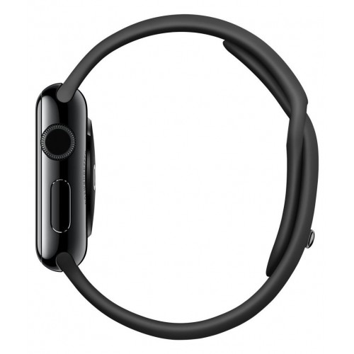 Apple Watch Series 3 LTE 42 мм (сталь черный космос/черный) [MQK92] фото 5