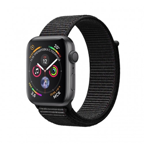 Apple Watch Series 4 LTE 40 мм (алюминий серый космос/нейлон черный) фото 1