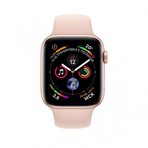 Apple Watch Series 4 LTE 40 мм (алюминий золотистый/розовый песок) фото 2