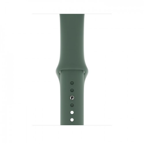 Apple Watch Series 5 44 мм (серебристый алюминий/зеленый спортивный) фото 3