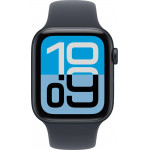 Apple Watch SE 3 44 мм (алюминиевый корпус, полуночный/полуночный, спортивный силиконовый ремешок) фото 2
