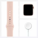 Apple Watch SE 44 мм (алюминий золотистый/розовый песок) фото 4