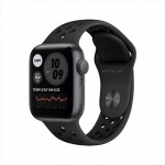 Apple Watch SE Nike 40 мм (алюминий черный космос/антрацит) фото 1