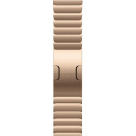 Apple Watch Series 10 46 мм (титановый корпус, золотистый/золотитсый, стальной ремешок) фото 3