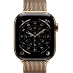 Apple Watch Series 11 LTE 42 мм (титановый корпус, золотистый/золотистый, миланская петля) фото 2