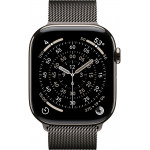Apple Watch Series 11 LTE 46 мм (титановый корпус, природный/сланец, миланская петля) фото 2