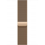 Apple Watch Series 11 LTE 46 мм (титановый корпус, природный/золотистый, миланская петля) фото 3