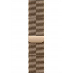 Apple Watch Series 11 LTE 46 мм (титановый корпус, золотистый/золотистый, миланская петля) фото 3