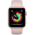 Apple Watch Series 3 38 мм (золотистый алюминий/розовый песок) фото 2