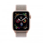 Apple Watch Series 4 40 мм (алюминий золотистый/нейлон розовый песок) фото 2