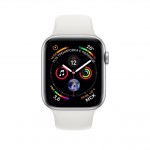 Apple Watch Series 4 LTE 40 мм (алюминий серебристый/белый) фото 2