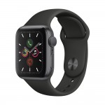 Apple Watch Series 5 40 мм (алюминий серый космос/черный спортивный) фото 1