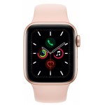 Apple Watch Series 5 44 мм (алюминий золотистый/розовый песок) фото 2