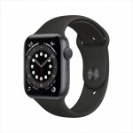 Apple Watch Series 6 40 мм (алюминий серый космос/черный спортивный) фото 1
