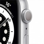 Apple Watch Series 6 40 мм (серебристый алюминий/белый спортивный) фото 2