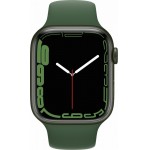 Apple Watch Series 7 41 мм (зеленый/зеленый клевер спортивный) фото 2