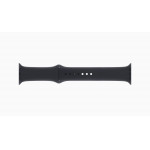 Apple Watch Series 9 41 мм (алюминиевый корпус, полуночный/полуночный, спортивный силиконовый ремешок S/M) фото 3