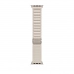 Apple Watch Ultra LTE 49 мм (титановый корпус, титановый/звездный свет, текстильный ремешок размера L) фото 3